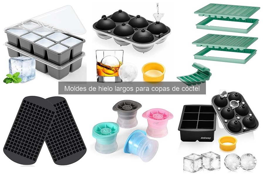 Cómo Usar Moldes de Hielo Largos para Cócteles Perfectos