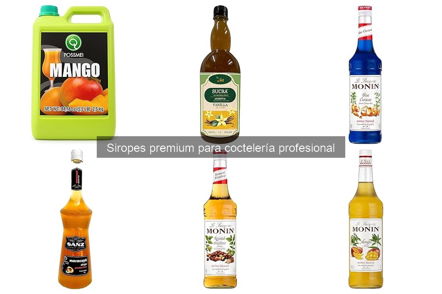 Cómo Usar Siropes Premium en Coctelería Profesional