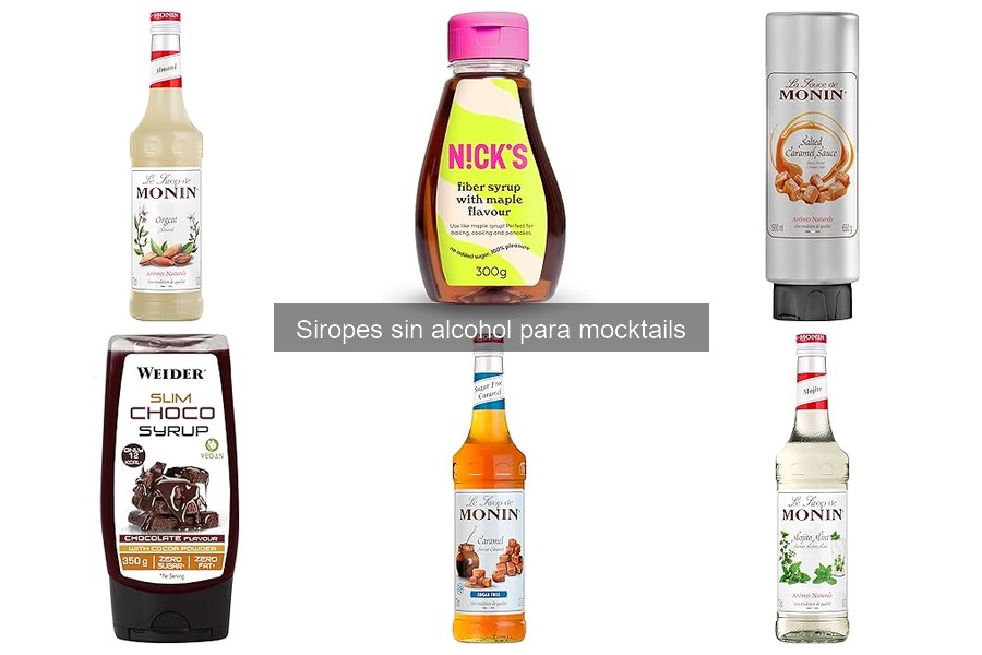 Cómo usar siropes sin alcohol en mocktails: recetas y consejos