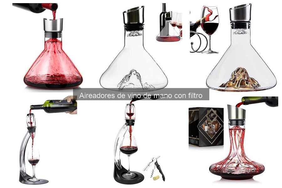 Cómo usar un aireador de vino de mano correctamente