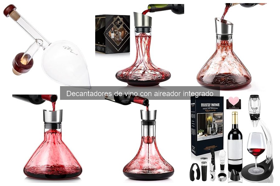Cómo usar un decantador de vino con aireador integrado