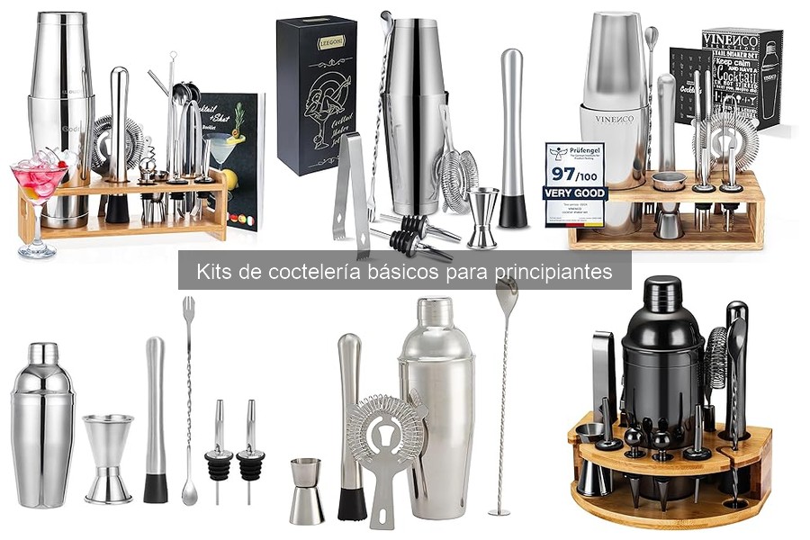 Cómo usar un kit de coctelería básico: guía práctica