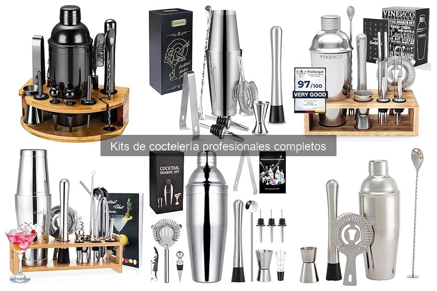 Cómo Usar un Kit de Coctelería Completo en Casa