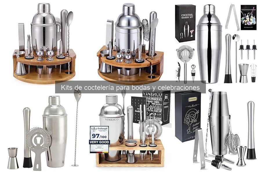 Cómo usar un kit de coctelería en bodas y celebraciones