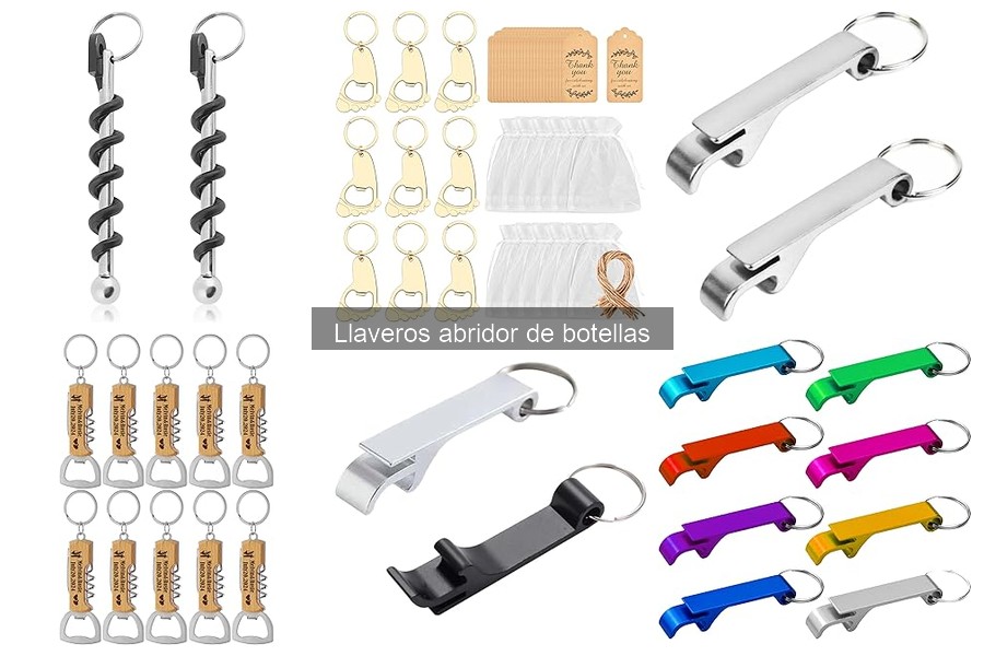 Cómo usar un llavero abridor de botellas sin dañar el producto