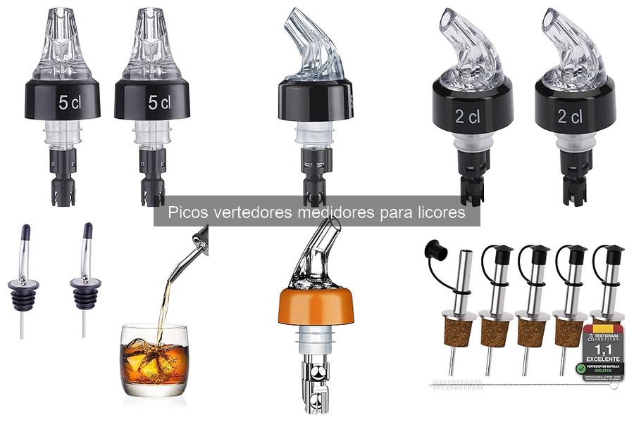 Cómo usar un pico vertedor medidor para licores correctamente