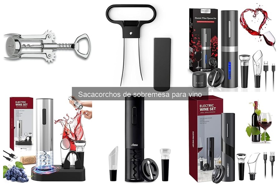 Cómo usar un sacacorchos de sobremesa correctamente