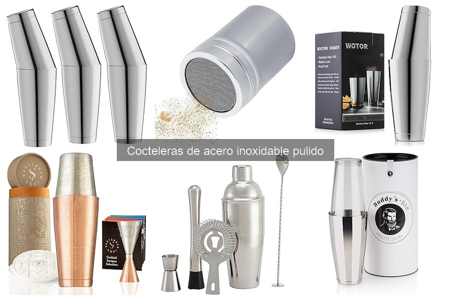 Cómo usar una coctelera de acero inoxidable correctamente