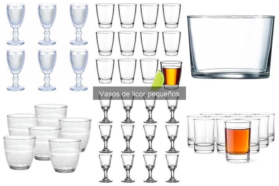 Cómo usar vasos de licor pequeños en cócteles ricos