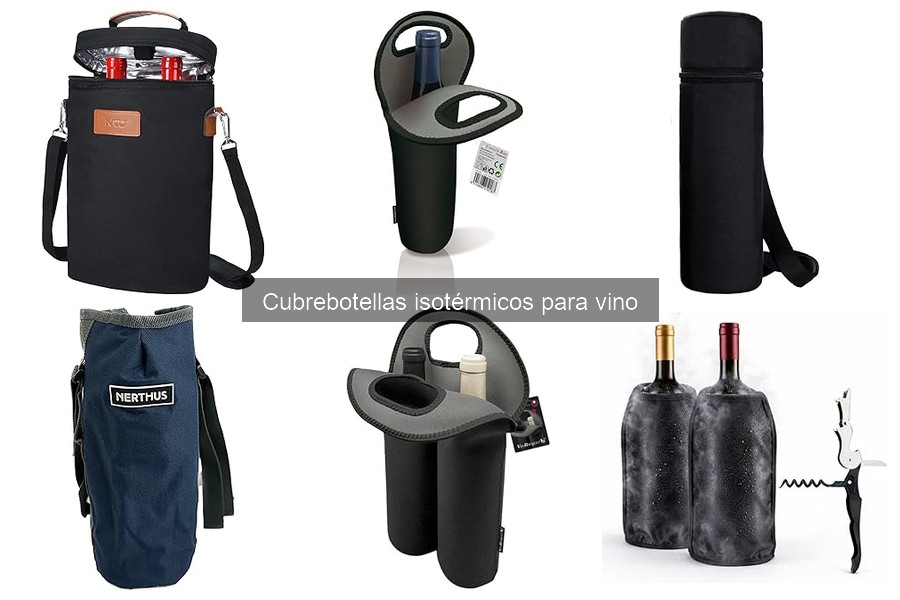 Cómo utilizar cubrebottellas isotérmicos para vino