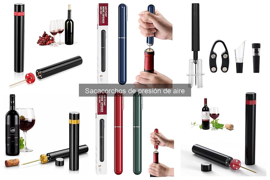 Cómo utilizar un sacacorchos de presión de aire correctamente