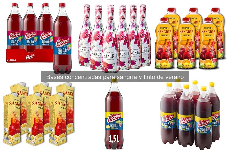 Comparativa: Bases Concentradas vs Recetas Caseras de Sangría