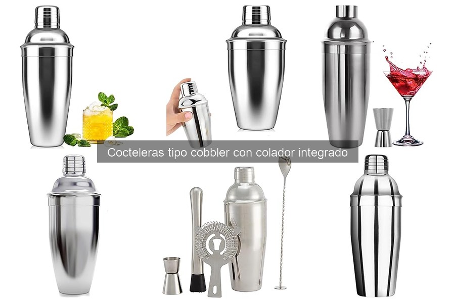 Comparativa: Cocteleras tipo Cobbler vs. Boston