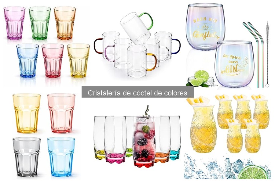 Comparativa: Copas de vidrio vs. cristalería acrílica para cócteles