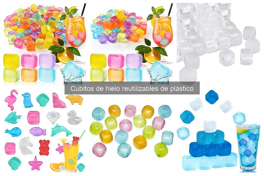 Comparativa: Cubitos de Hielo Reutilizables vs. Tradicionales