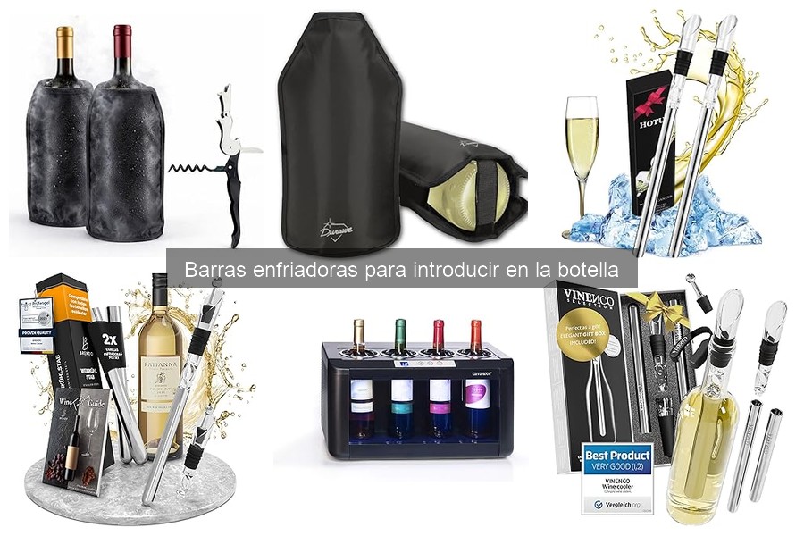 Comparativa de Barras Enfriadoras para Botellas de Vino