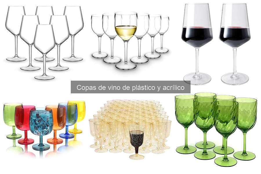 Comparativa de Copas de Vino: Plástico vs. Vidrio