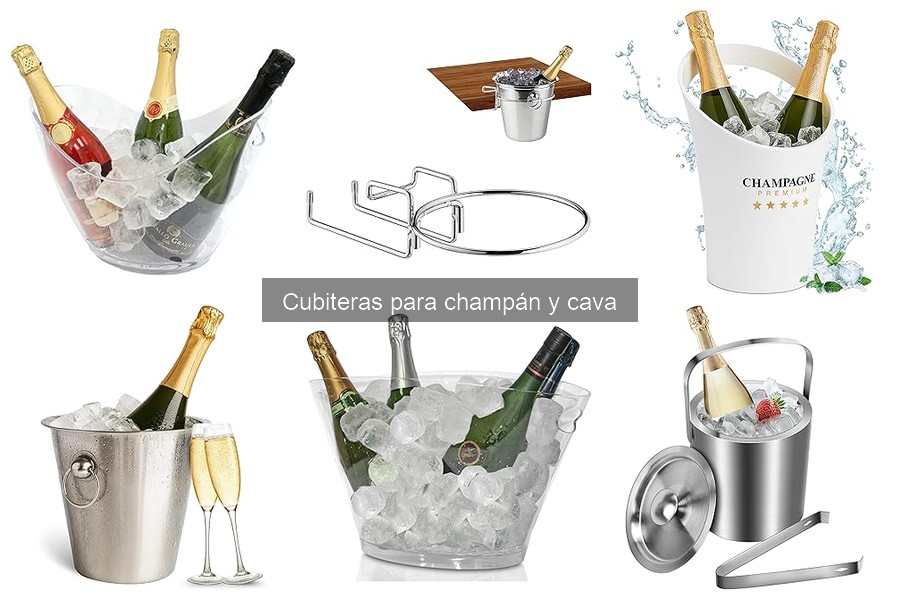 Comparativa de cubiteras de acero inoxidable y otros materiales