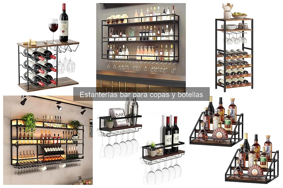 Comparativa de Estanterías Bar: Madera vs Metálicas