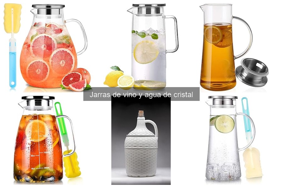 Comparativa de jarras de cristal vs otros materiales