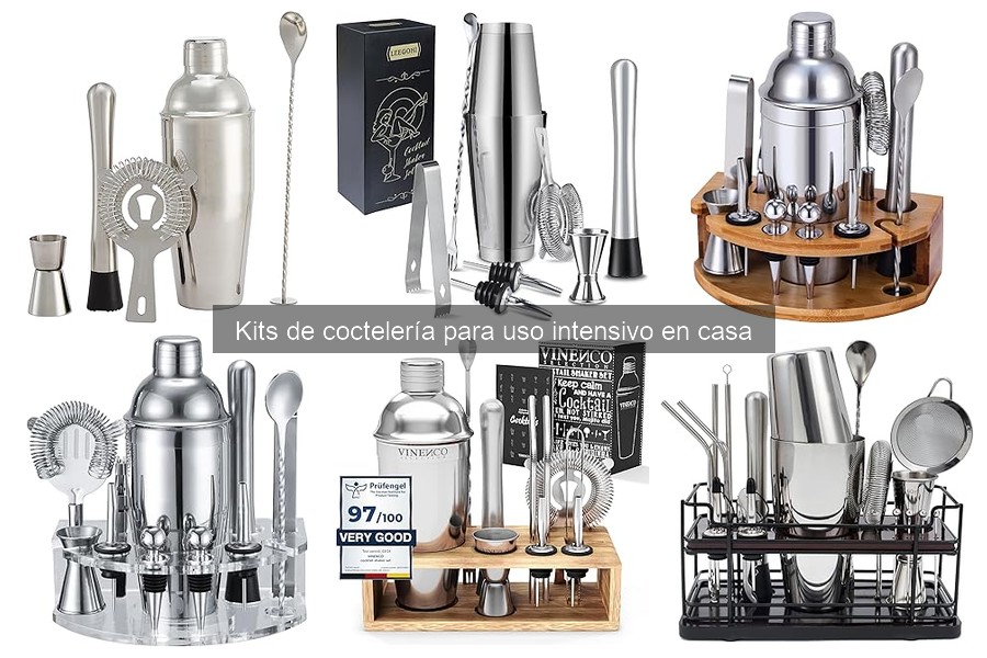 Comparativa de Kits de Coctelería para Principiantes y Expertos