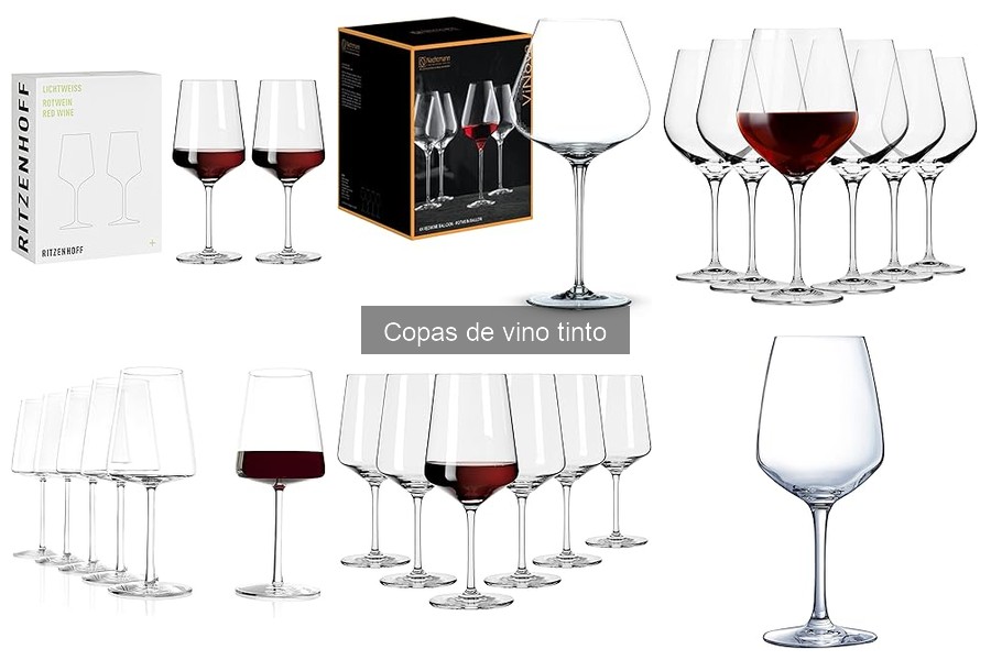 Comparativa de las Mejores Marcas de Copas de Vino Tinto