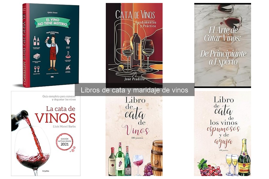 Comparativa de libros de cata de vinos y guías de vinos