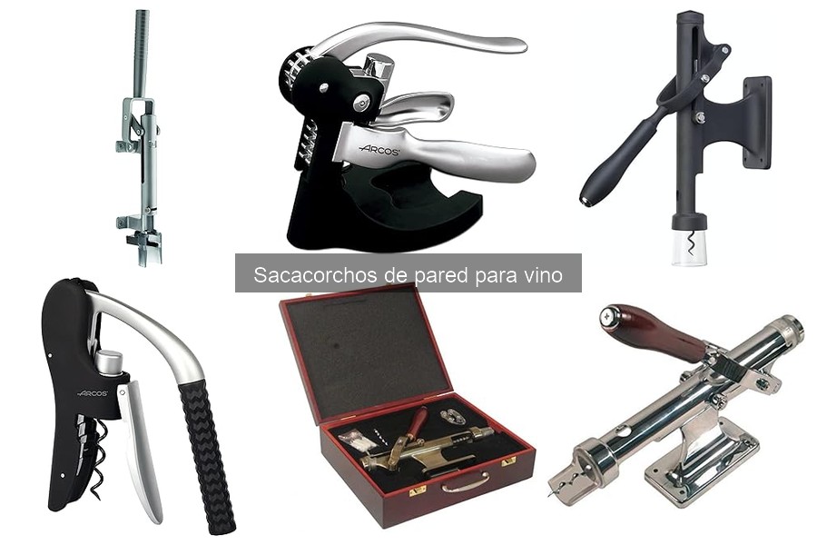 Comparativa de los Mejores Sacacorchos de Pared