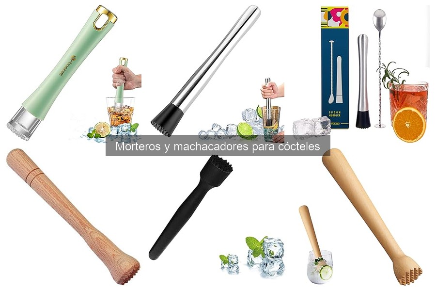 Comparativa de materiales para morteros y machacadores