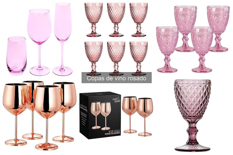 Comparativa de Mejores Copas de Vino Rosado de 2023