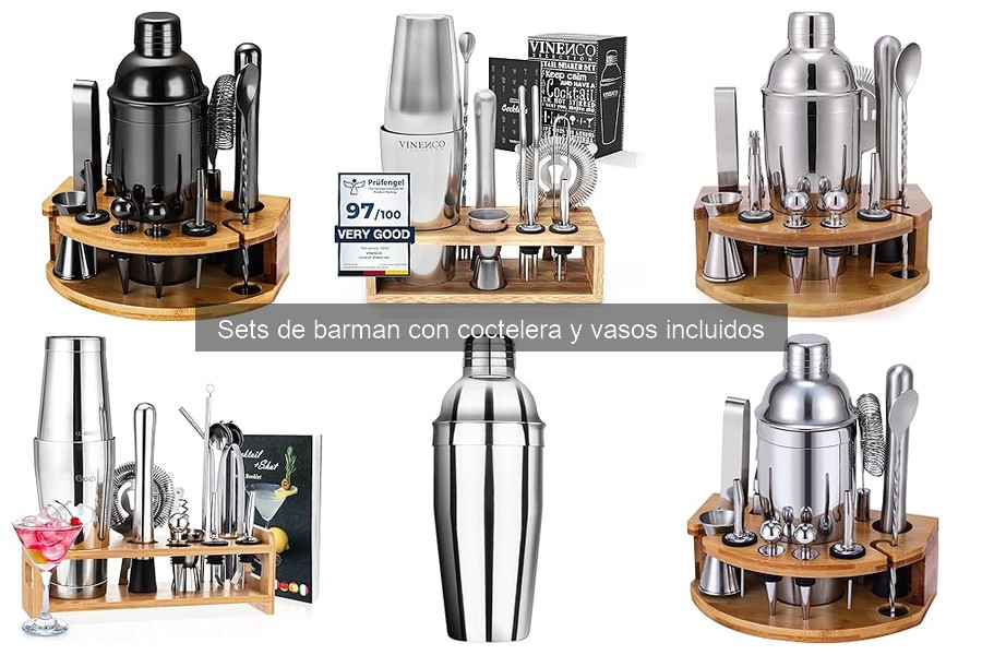 Comparativa de Mejores Sets de Barman: Marcas y Precios