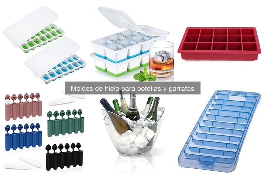 Comparativa de moldes de hielo para botellas en 2023