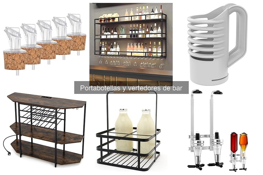 Comparativa de Portabotellas de Madera y Metal para Bar