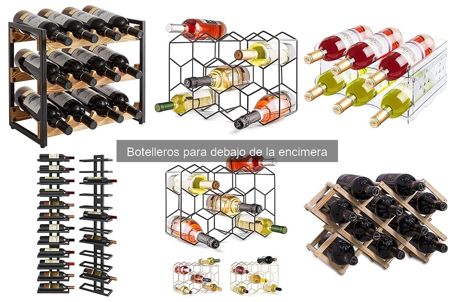 Comparativa de Precios de Botelleros para Debajo de la Encimera
