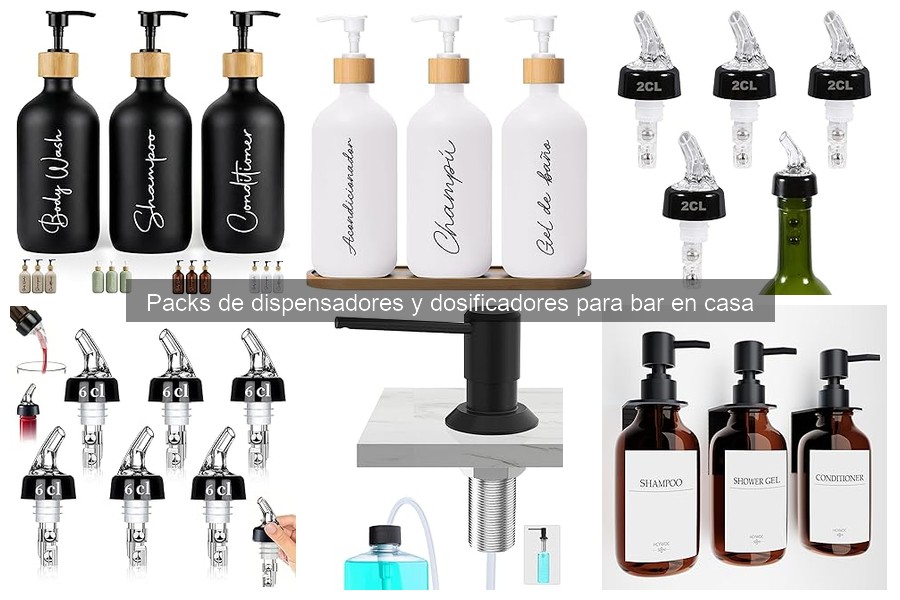 Comparativa de precios de dispensadores de bar en Amazon