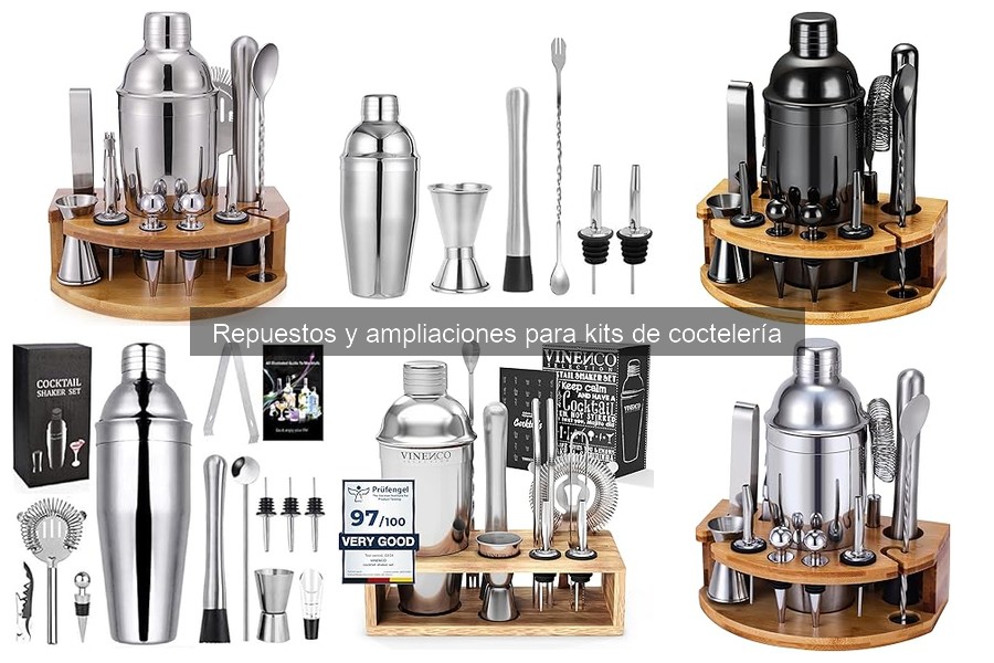 Comparativa de Precios: Repuestos para Coctelería en Tiendas