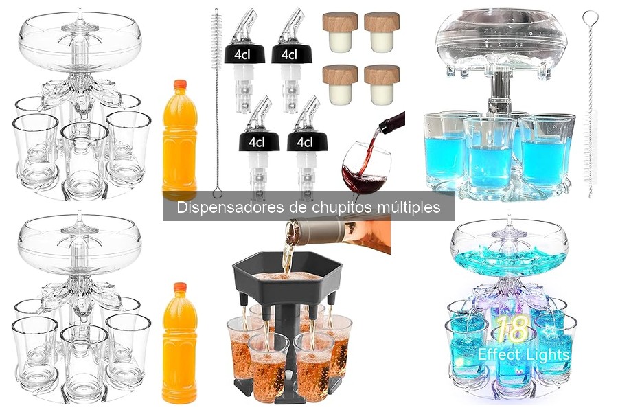 Comparativa: Dispensadores de Chupitos vs. Dispensadores de Cócteles