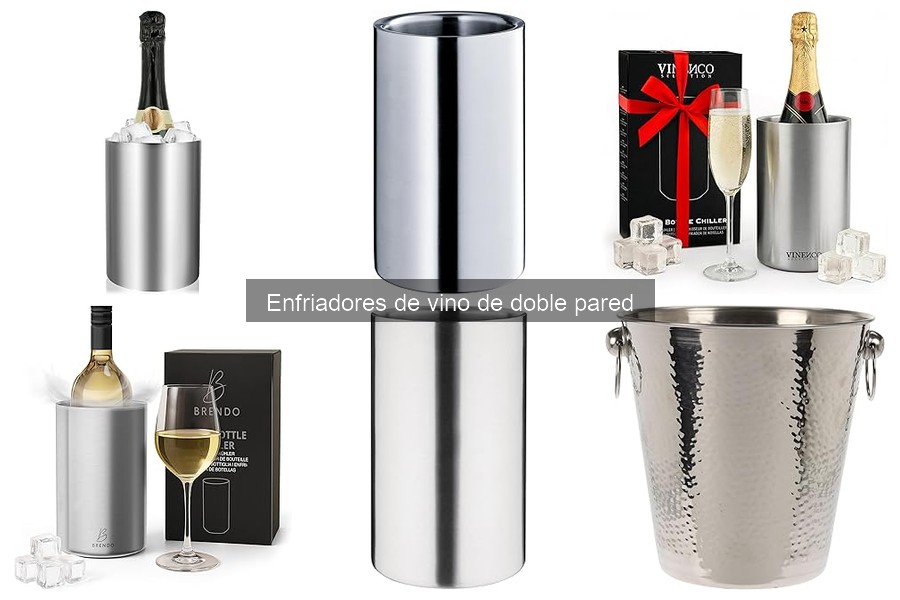 Comparativa: Enfriadores de Vino de Doble Pared vs Otros Tipos