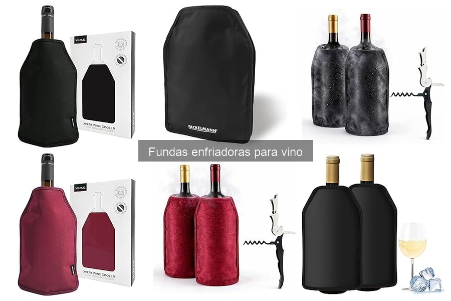 Comparativa: Fundas Enfriadoras vs. Cubiteras para Vino