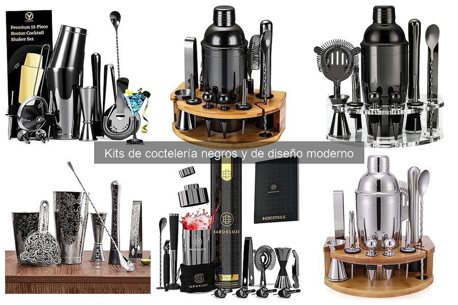 Comparativa: Kits de coctelería de gama baja vs alta