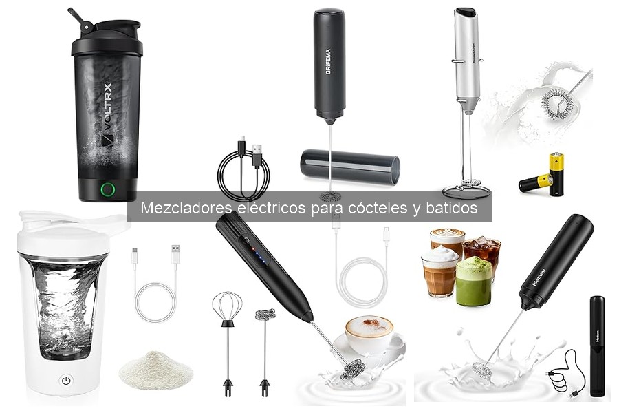Comparativa: Mezcladores Eléctricos vs. Manuales para Cócteles