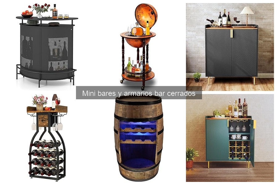 Comparativa: Mini Bares vs Armarios Bar Abiertos