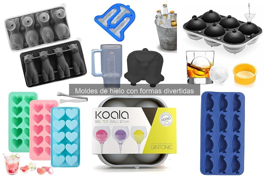 Comparativa: Moldes de Hielo de Silicona vs Plástico