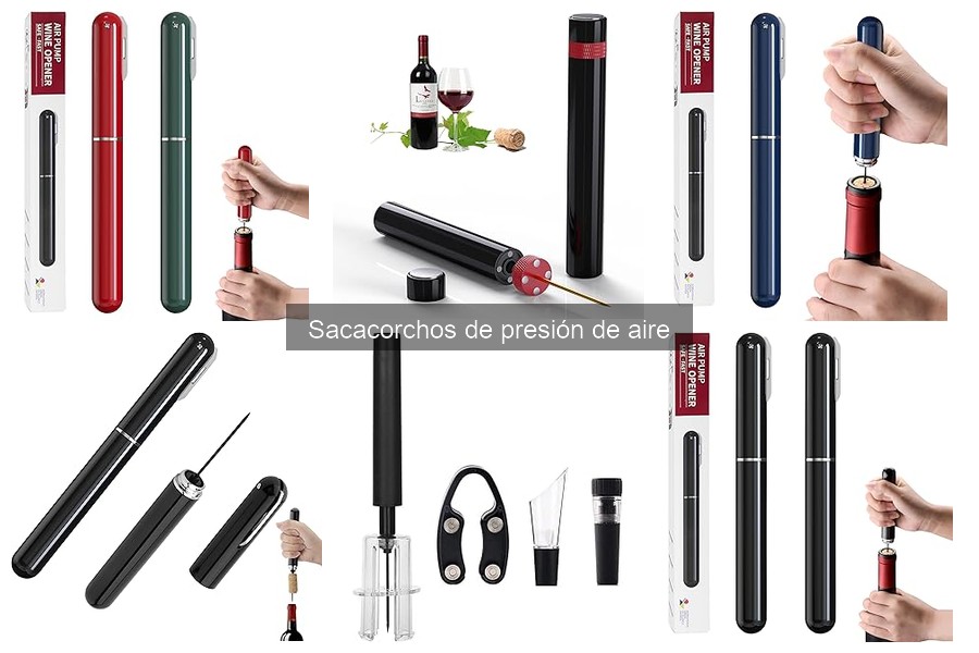 Comparativa: Sacacorchos de Presión de Aire vs. Tradicionales