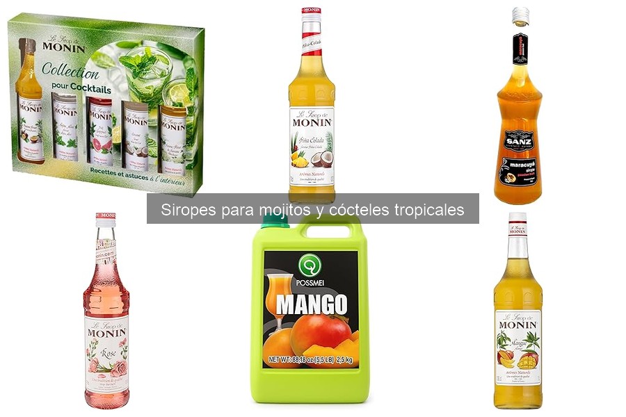 Comparativa: Siropes naturales vs artificiales para cócteles