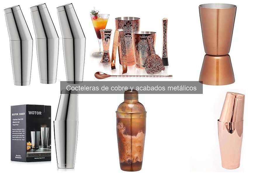 Comprar cocteleras de cobre online: precios y tiendas