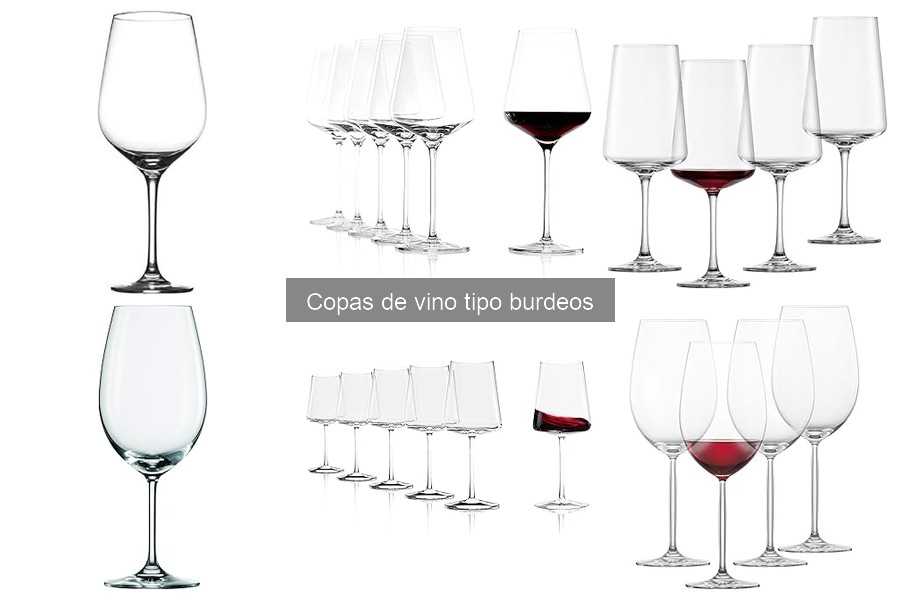 Conoce las copas de vino tipo burdeos: características y usos