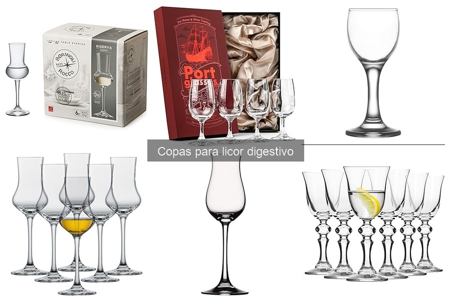 Consejos para cuidar tus copas de licor digestivo