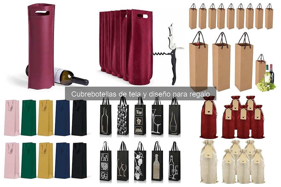 Consejos para elegir el mejor cubrebotellas de tela