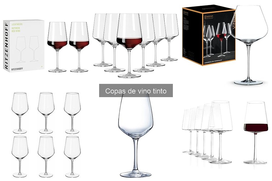 Copas de vino tinto para principiantes: guía esencial